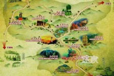 广西景点地图(长沙景点地图)