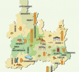 广西旅游地图(旅游地图中国景点)